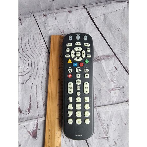 TV Large Big Button Universal Remote Control UR3-SR3S Works - Picture 3 of 7